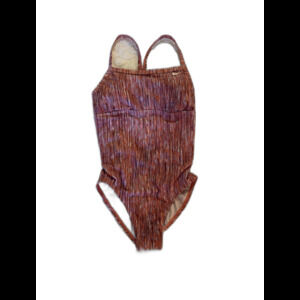 Nike Swimsuit One Piece Size Small Atomback Pink Striped Competition Competitive